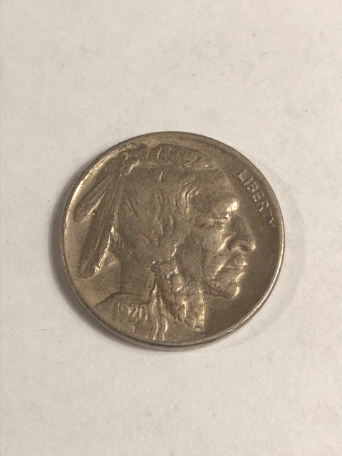 Buffalo Nickel 1920 USA