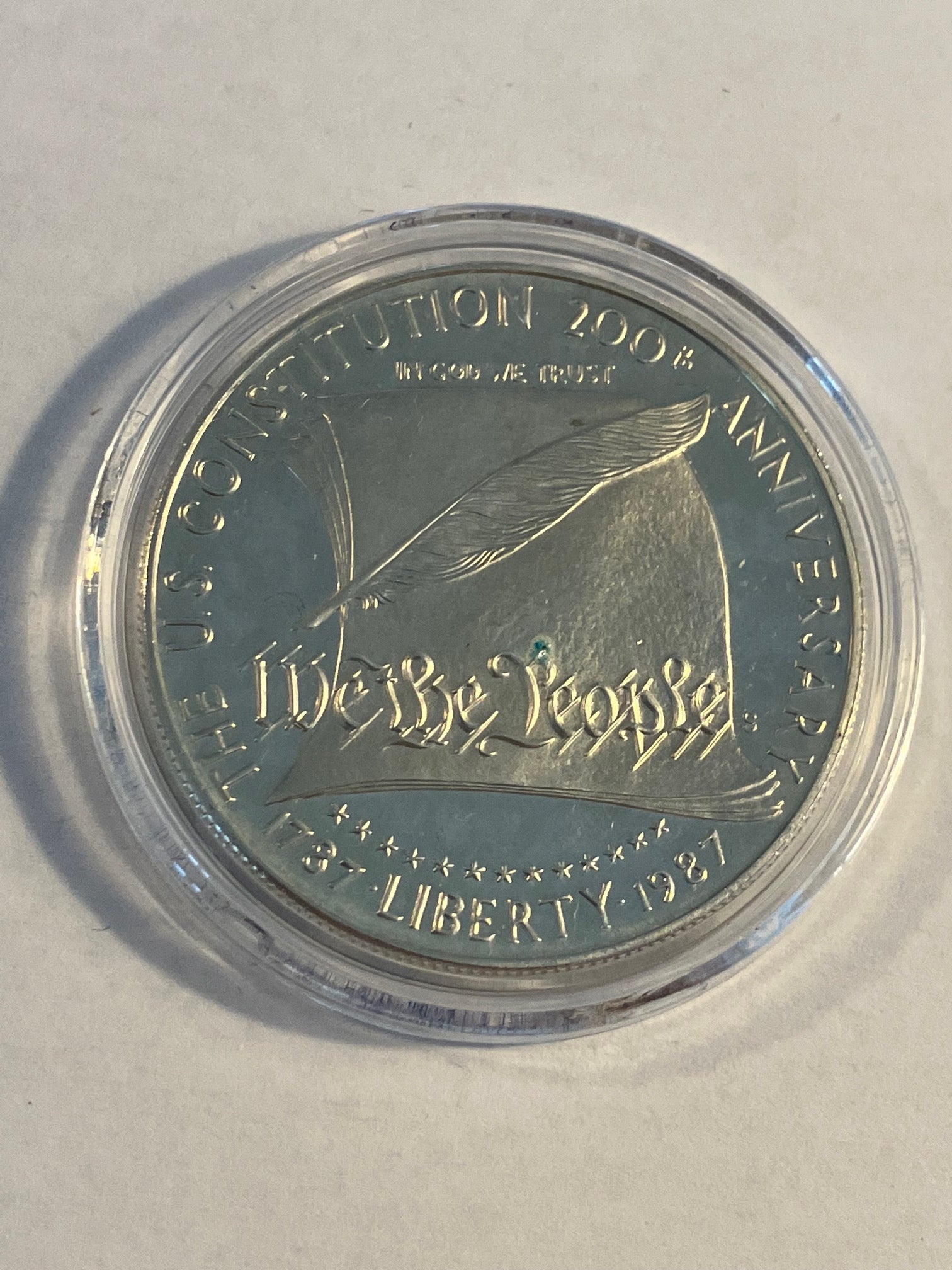 1 Dollar Constitution USA 1987