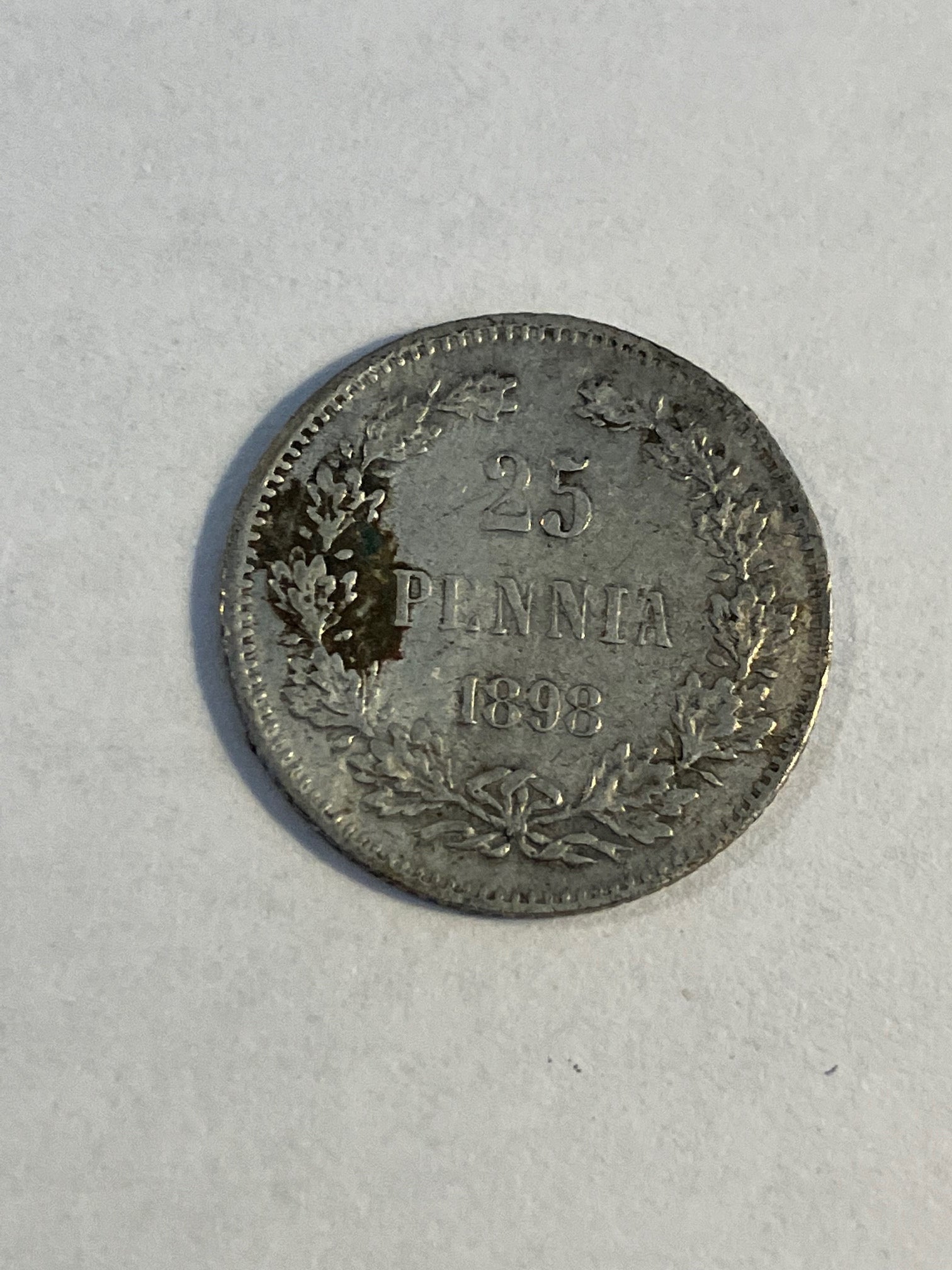 25 Pennia 1898 Finland