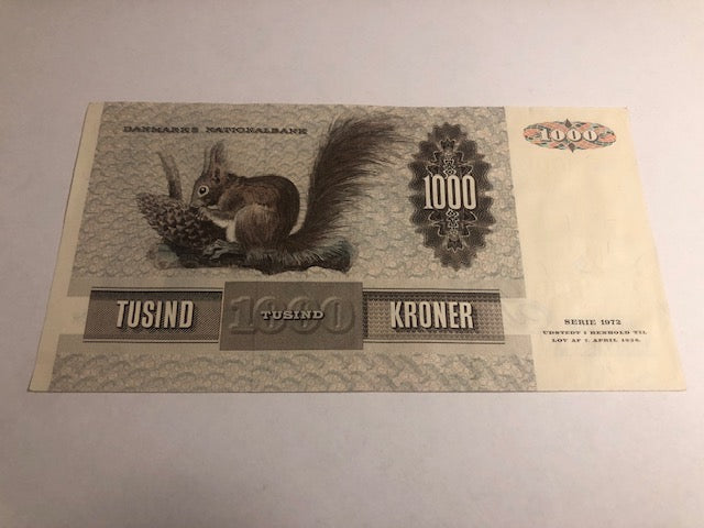 1000 Kroner 1992 Denmark