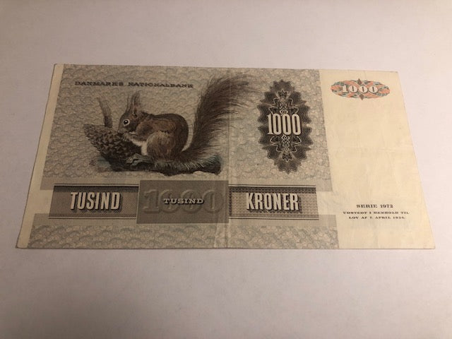 1000 Kroner 1992 Denmark