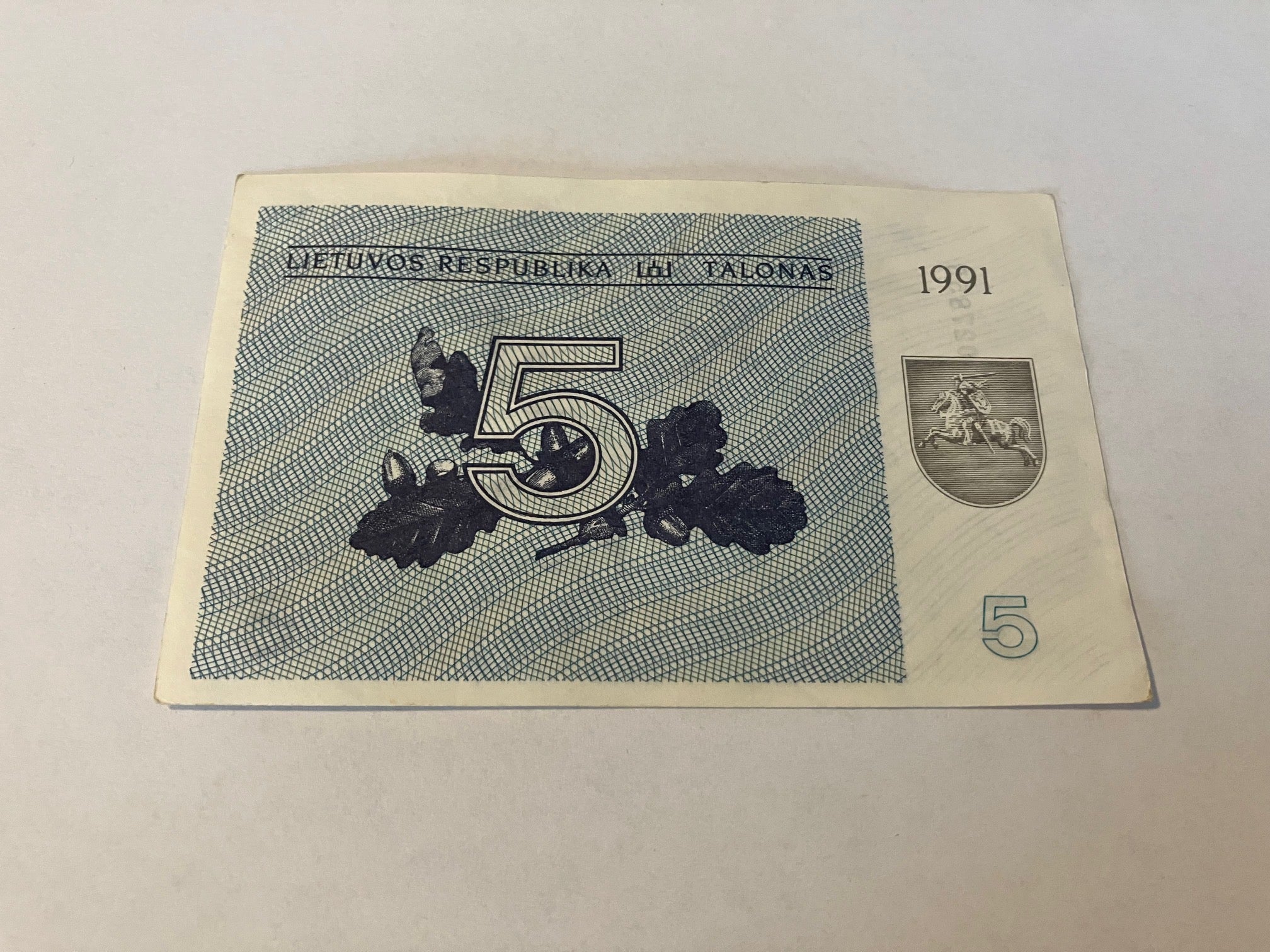 5 Talonas 1991 Lithuania