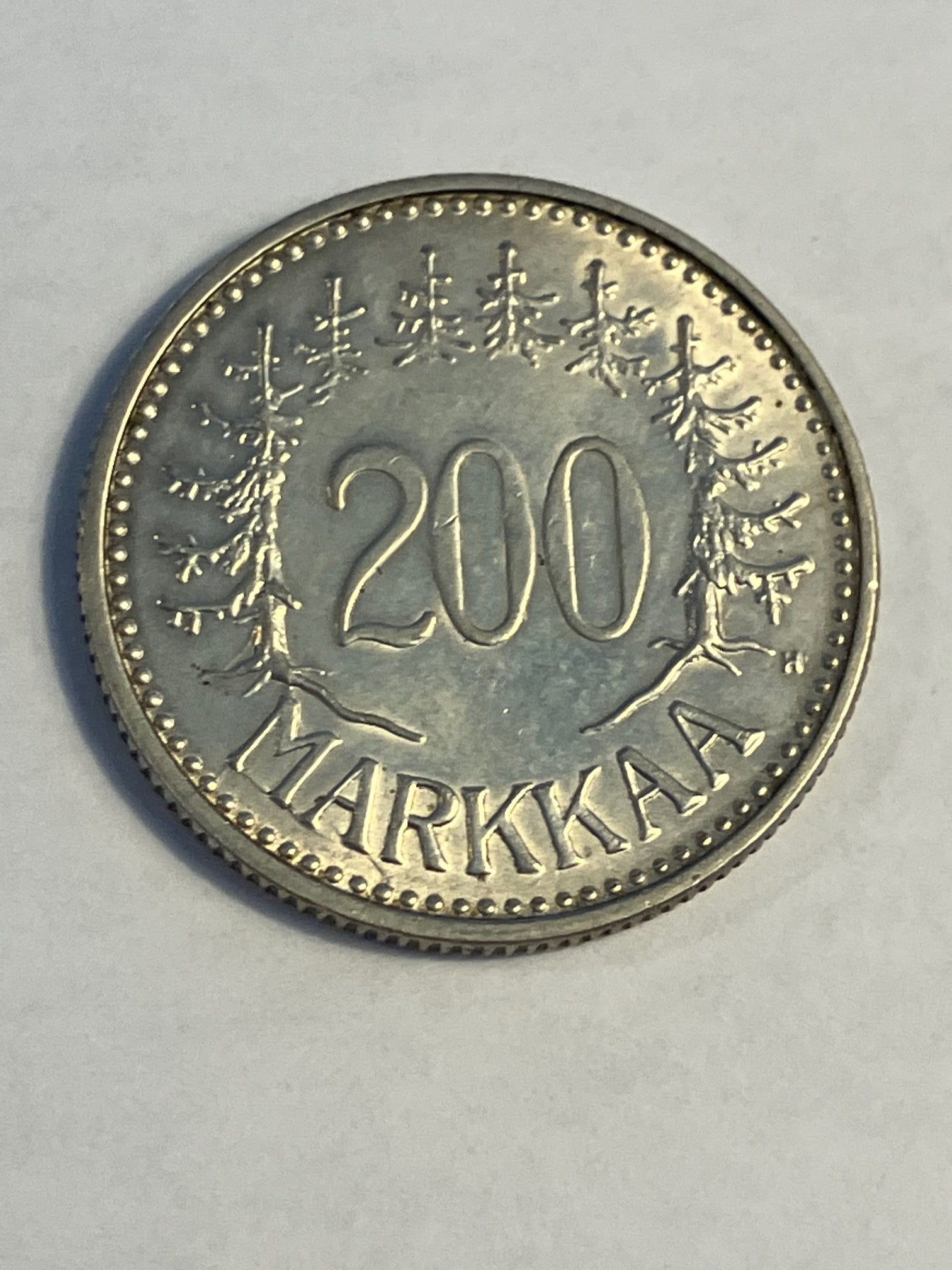 200 Markkaa 1956 Finland