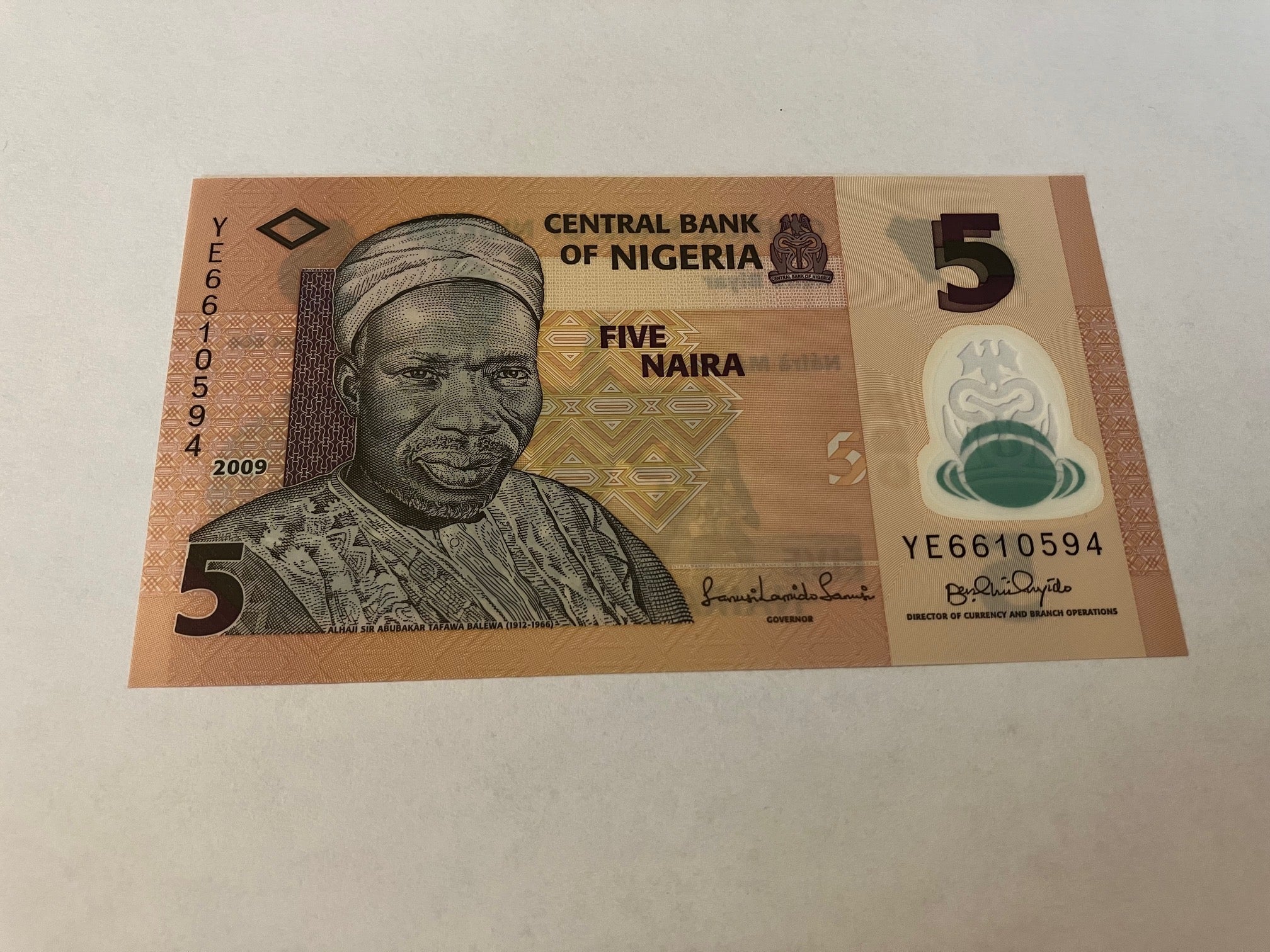 5 Naira Nigeria 2009