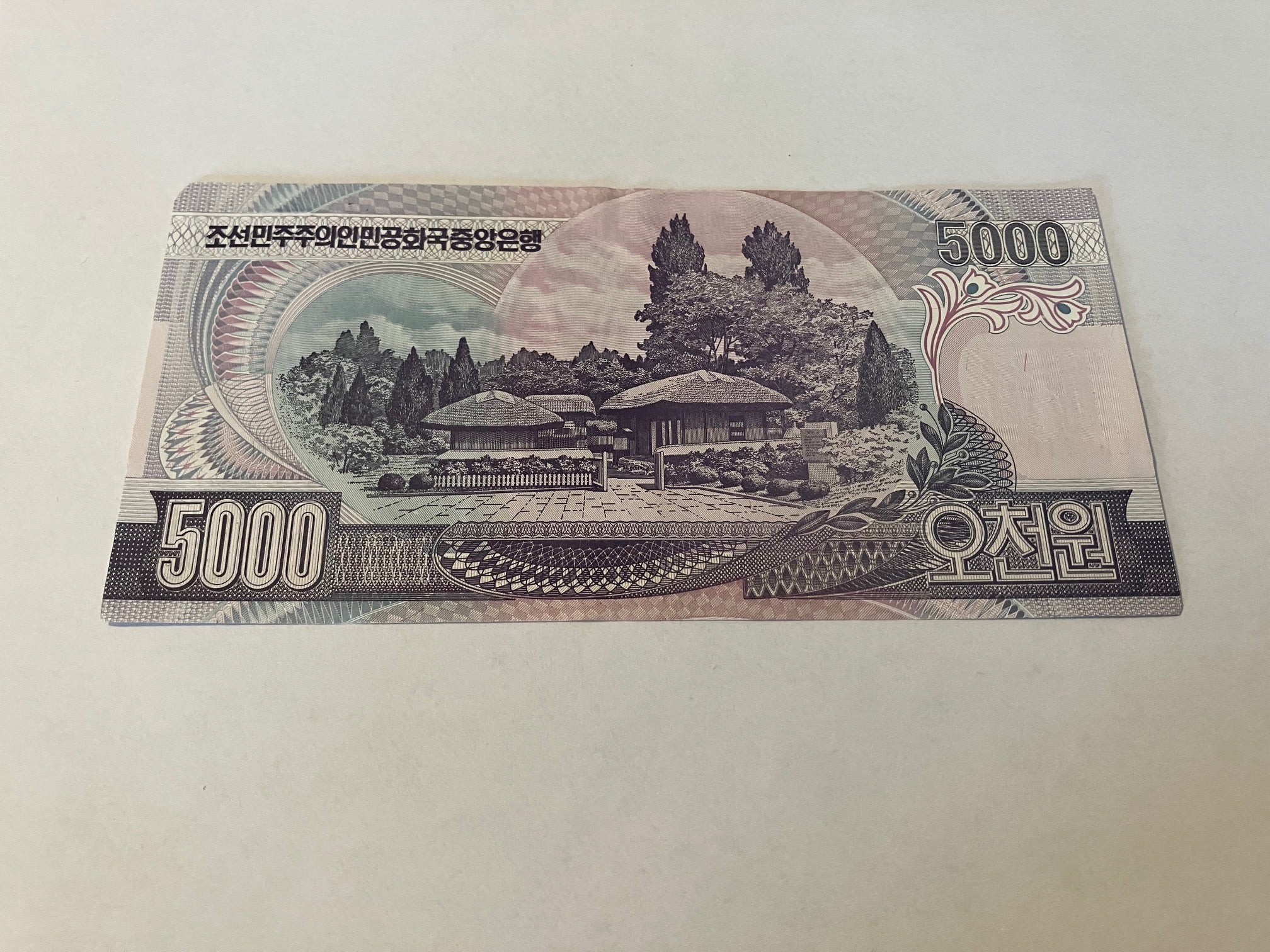 5000 Won North Korea 2006