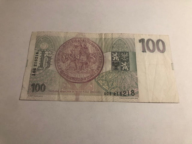 100 korun Czech Republic