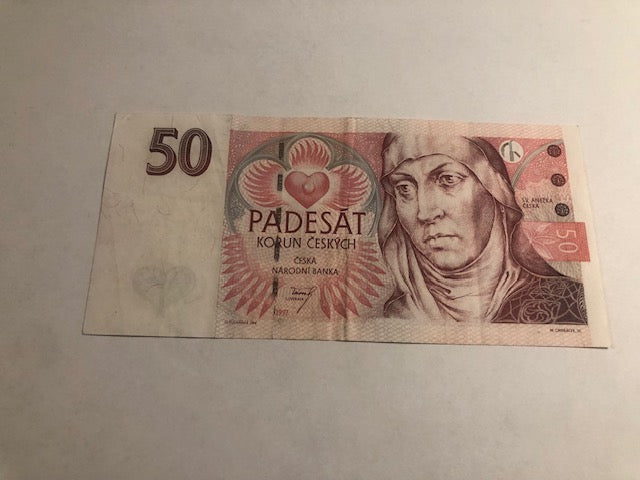 50 korun Czech Republic