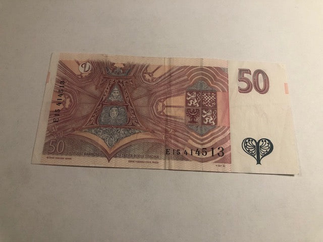 50 korun Czech Republic