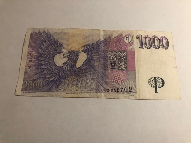 1000 korun Czech Republic