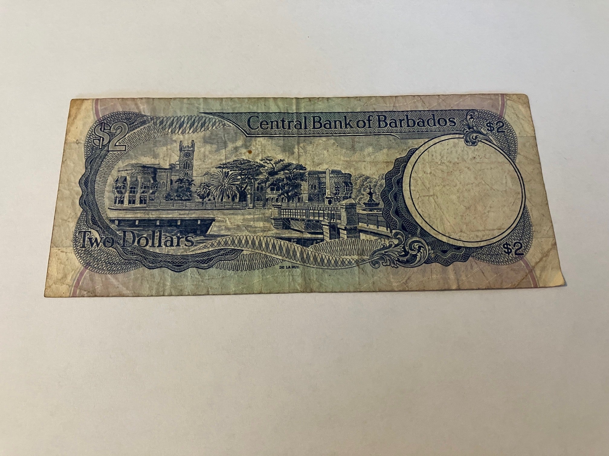 2 Dollars Barbados - Slidt