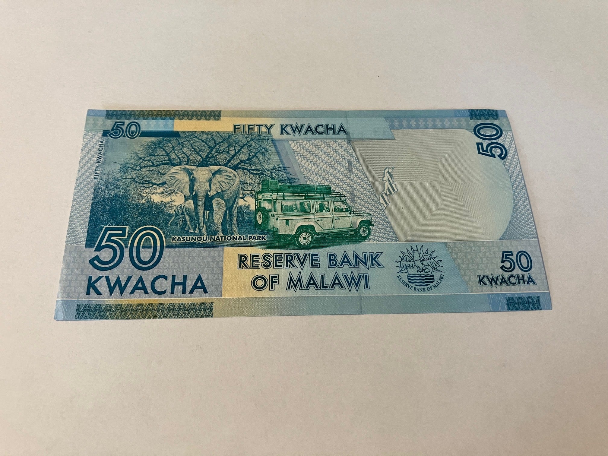 50 Kwacha Malawi 2012