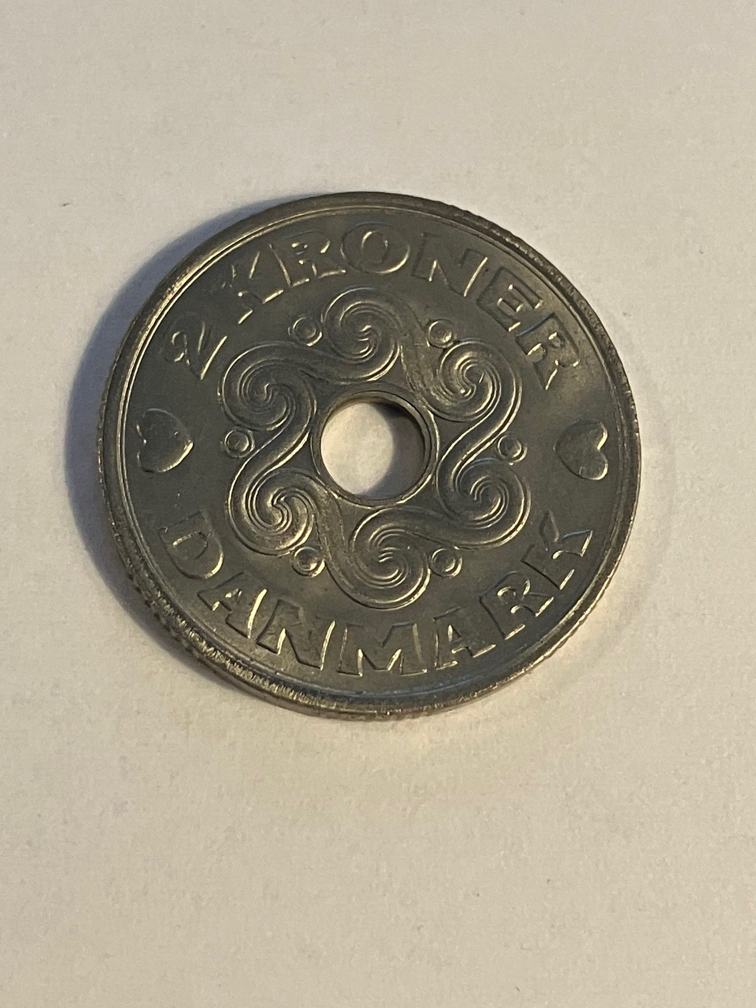 2 Kroner Prøvemønt 1990