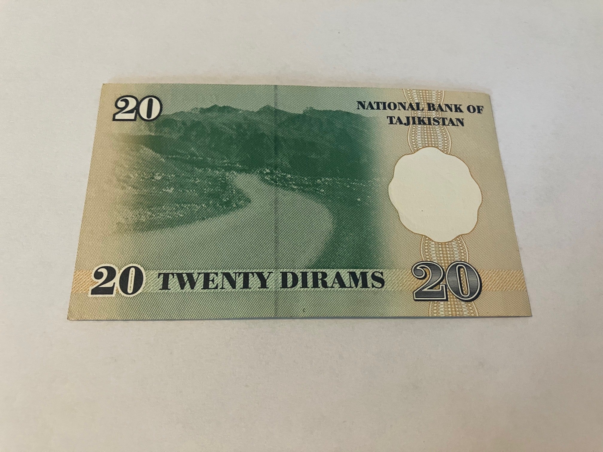 20 Dirams Tajikistan 1999