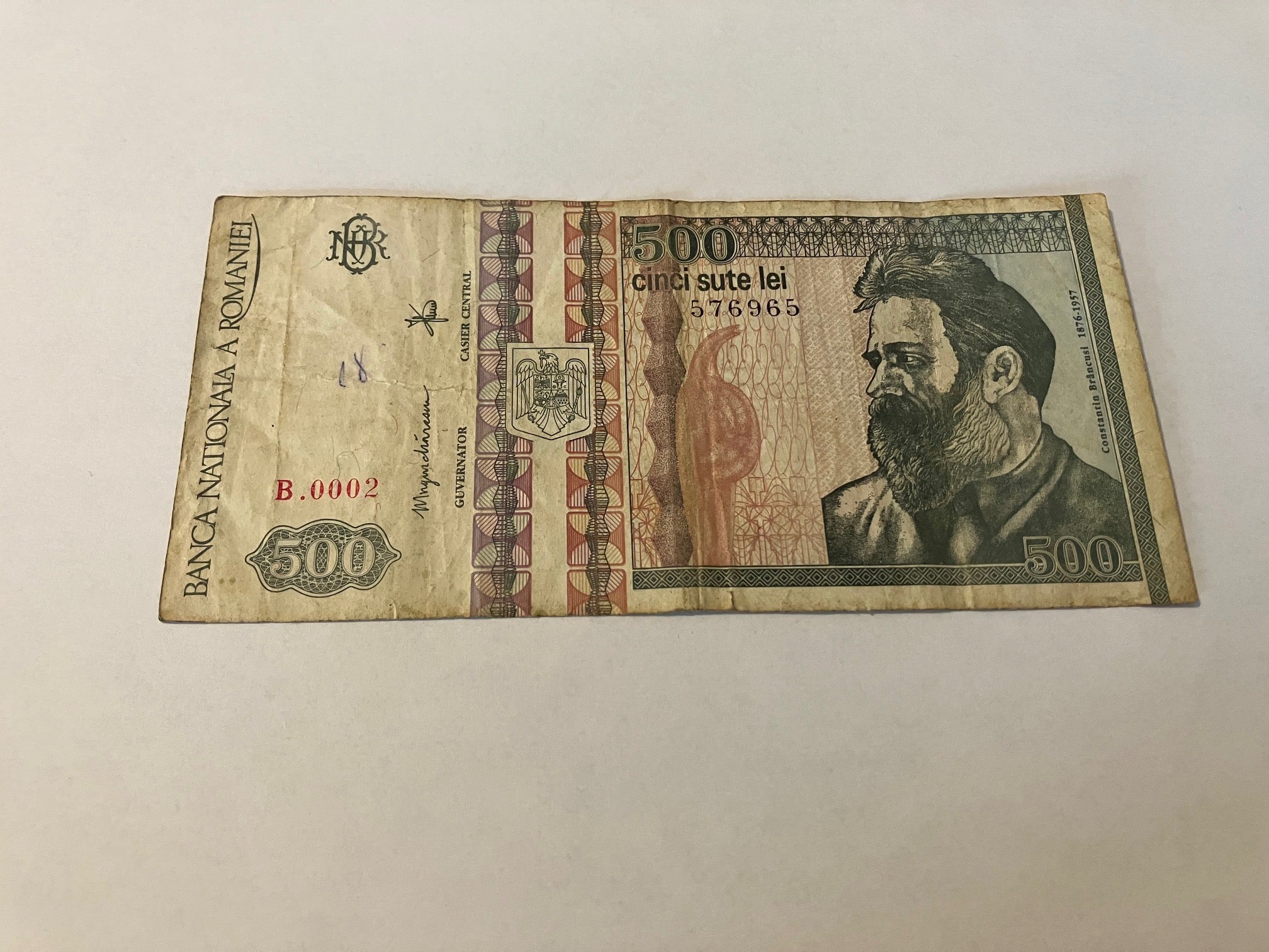 500 Lei Romania