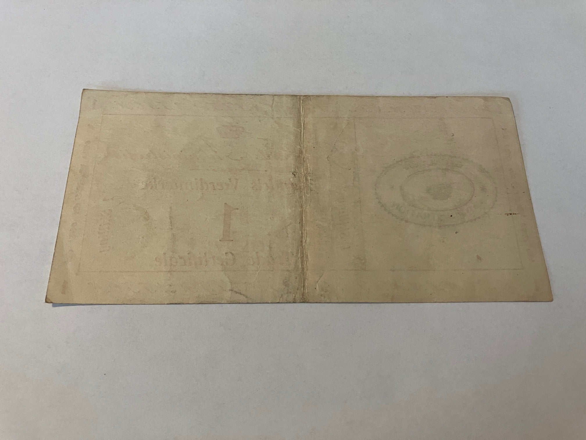 1 Skilling Værdimærke Grønland