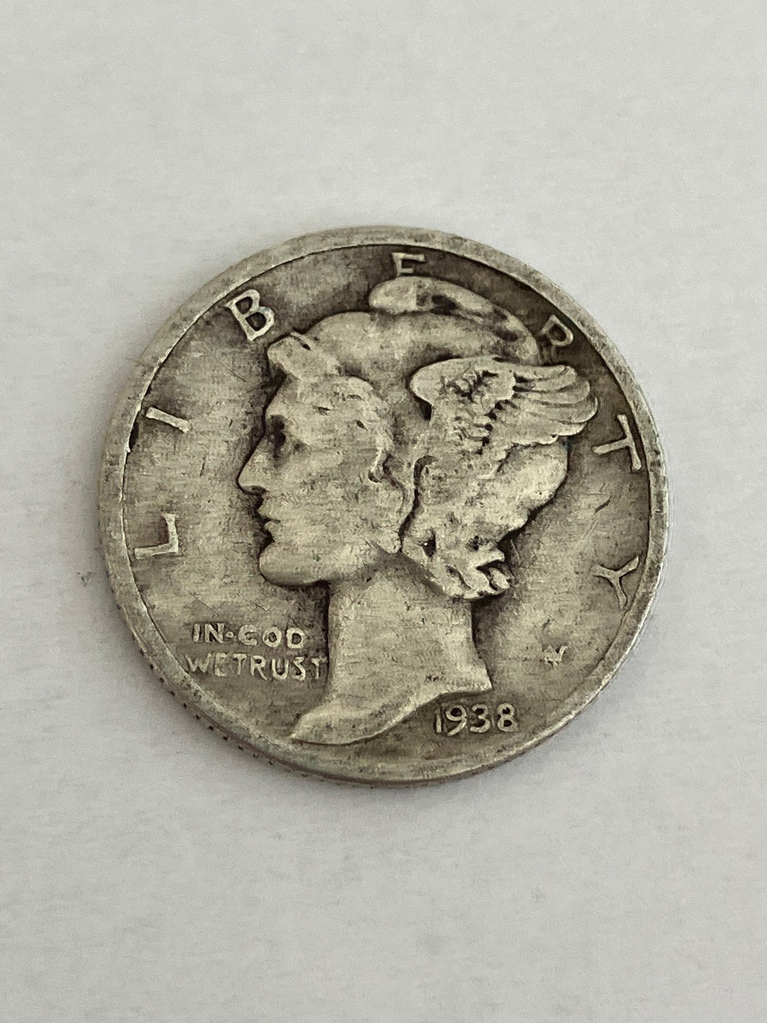 One Dime 1938 USA