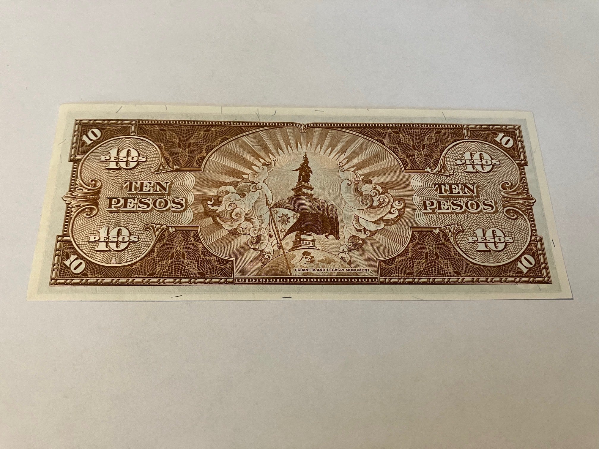 10 Pesos Philippines 1949