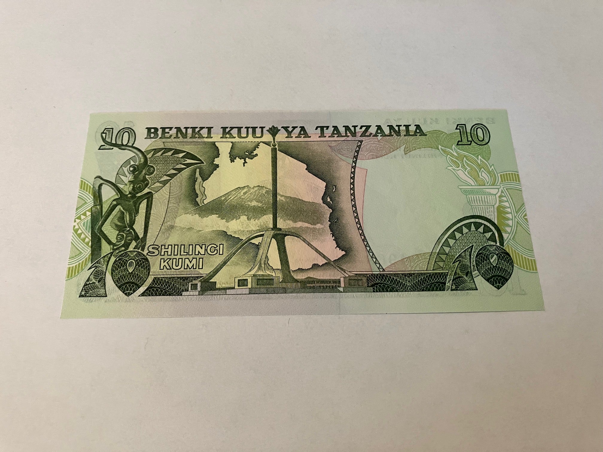 10 Shillings Tanzania