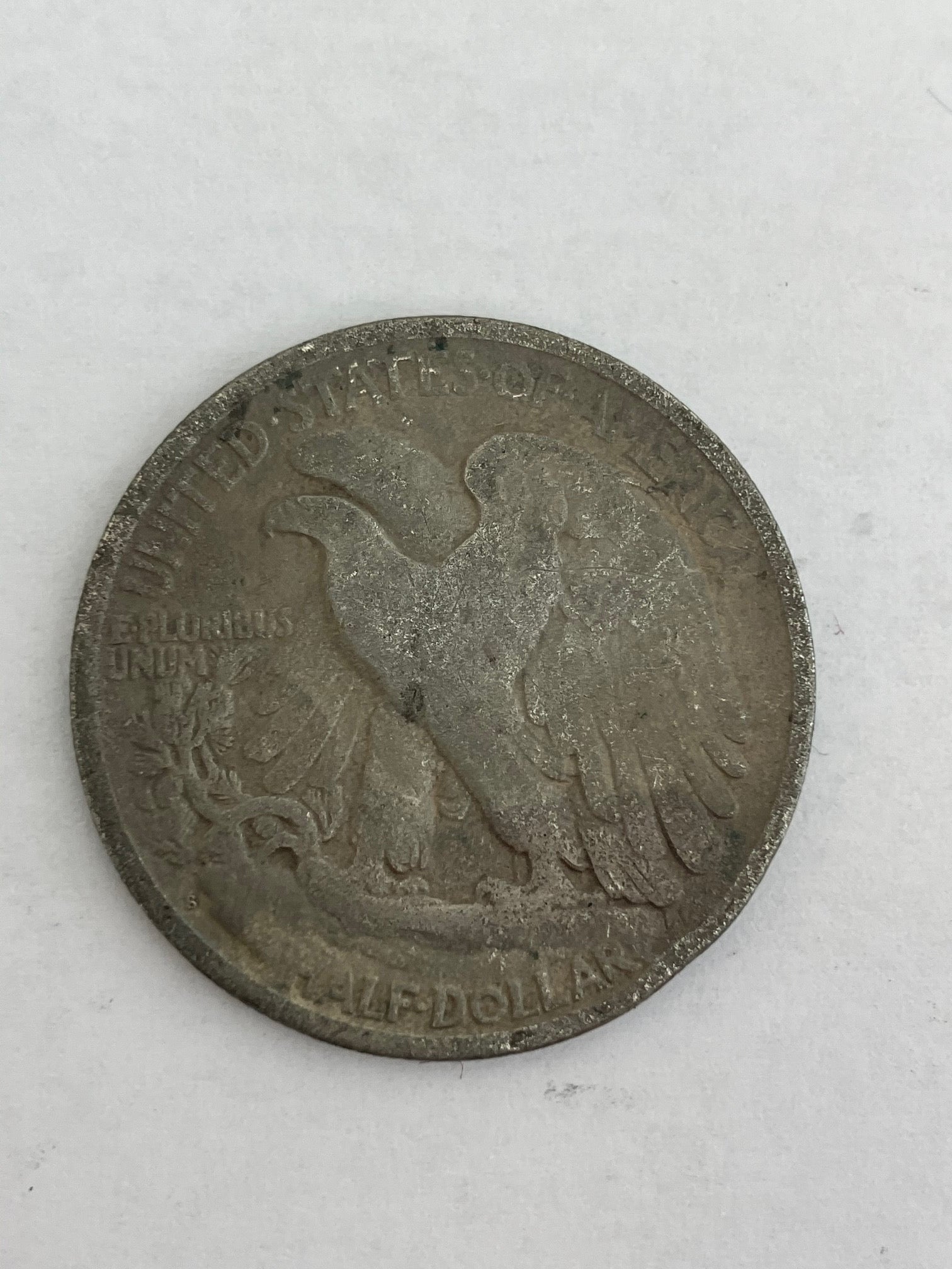 Half Dollar 1928 USA - Dårlig stand