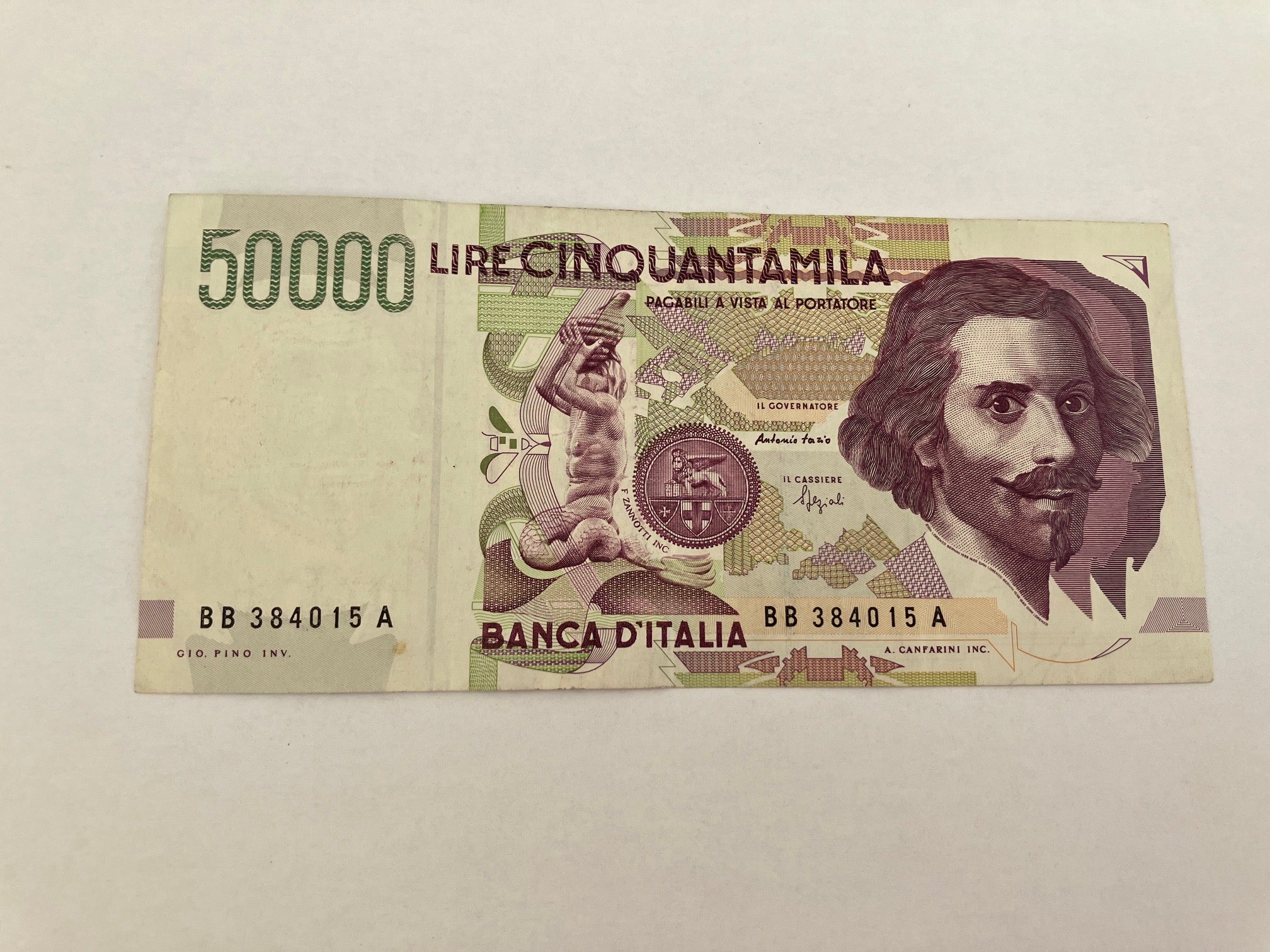 50000 Lire Italy