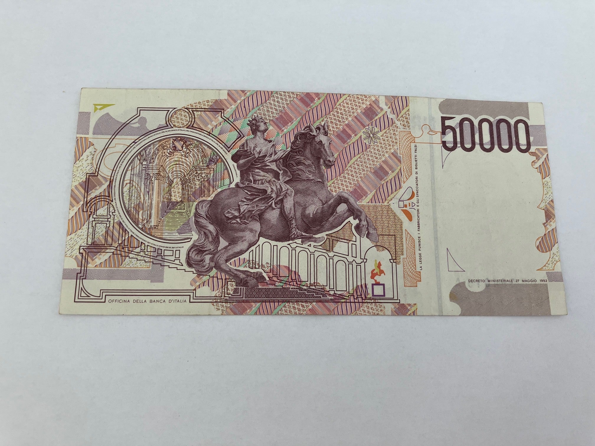 50000 Lire Italy