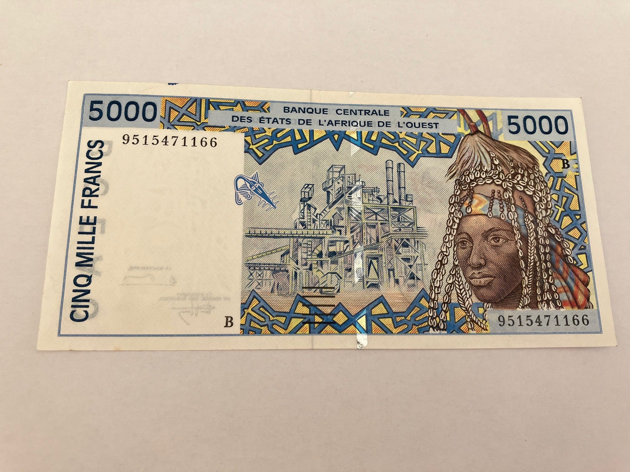 5000 Francs West Africa