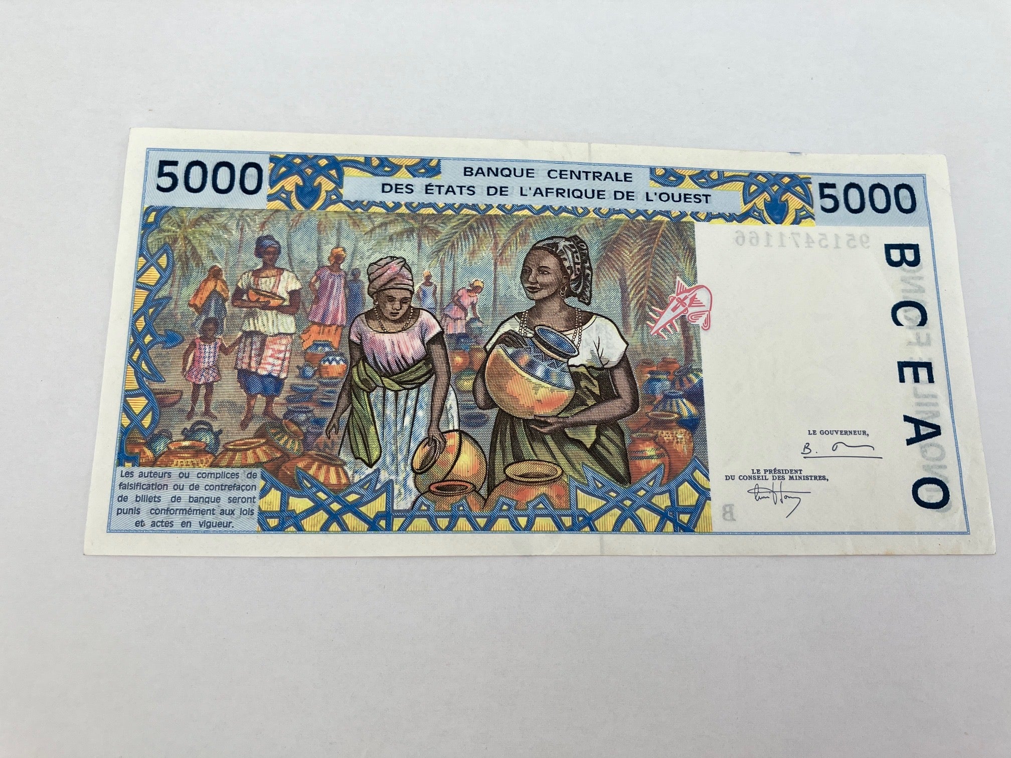 5000 Francs West Africa