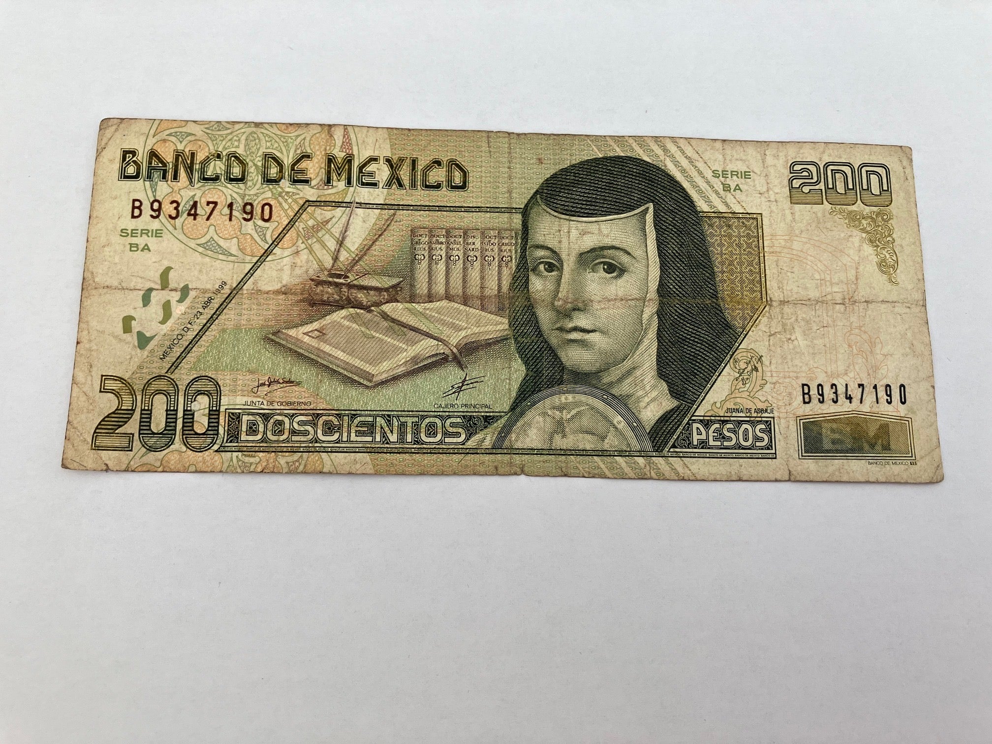 200 Pesos Mexico 1999