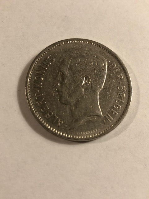 5 Francs 1932 Belgium