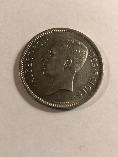 5 Francs 1931 Belgium