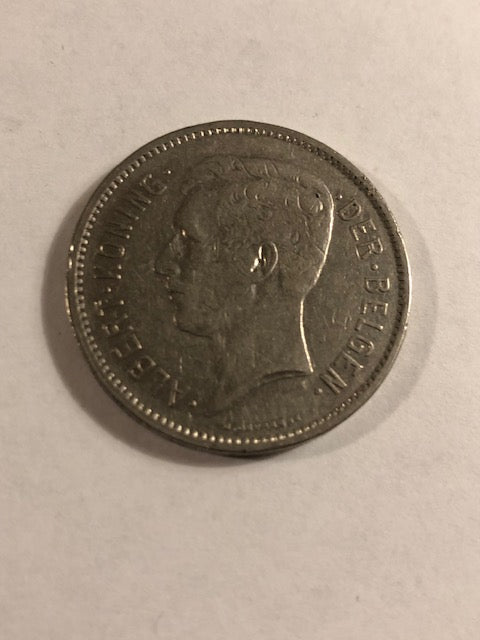 5 Francs 1930 Belgium