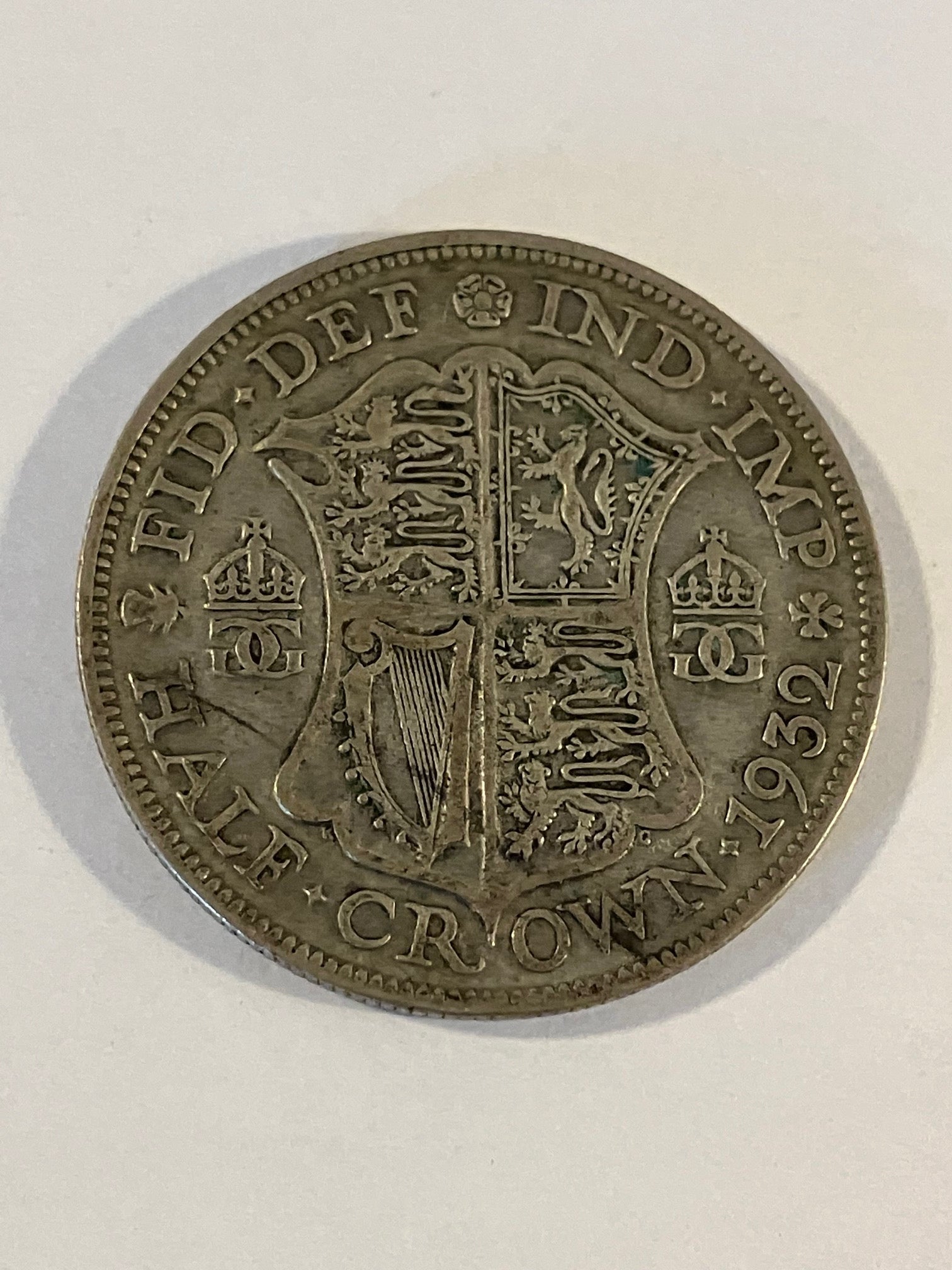 Half Crown 1932 England