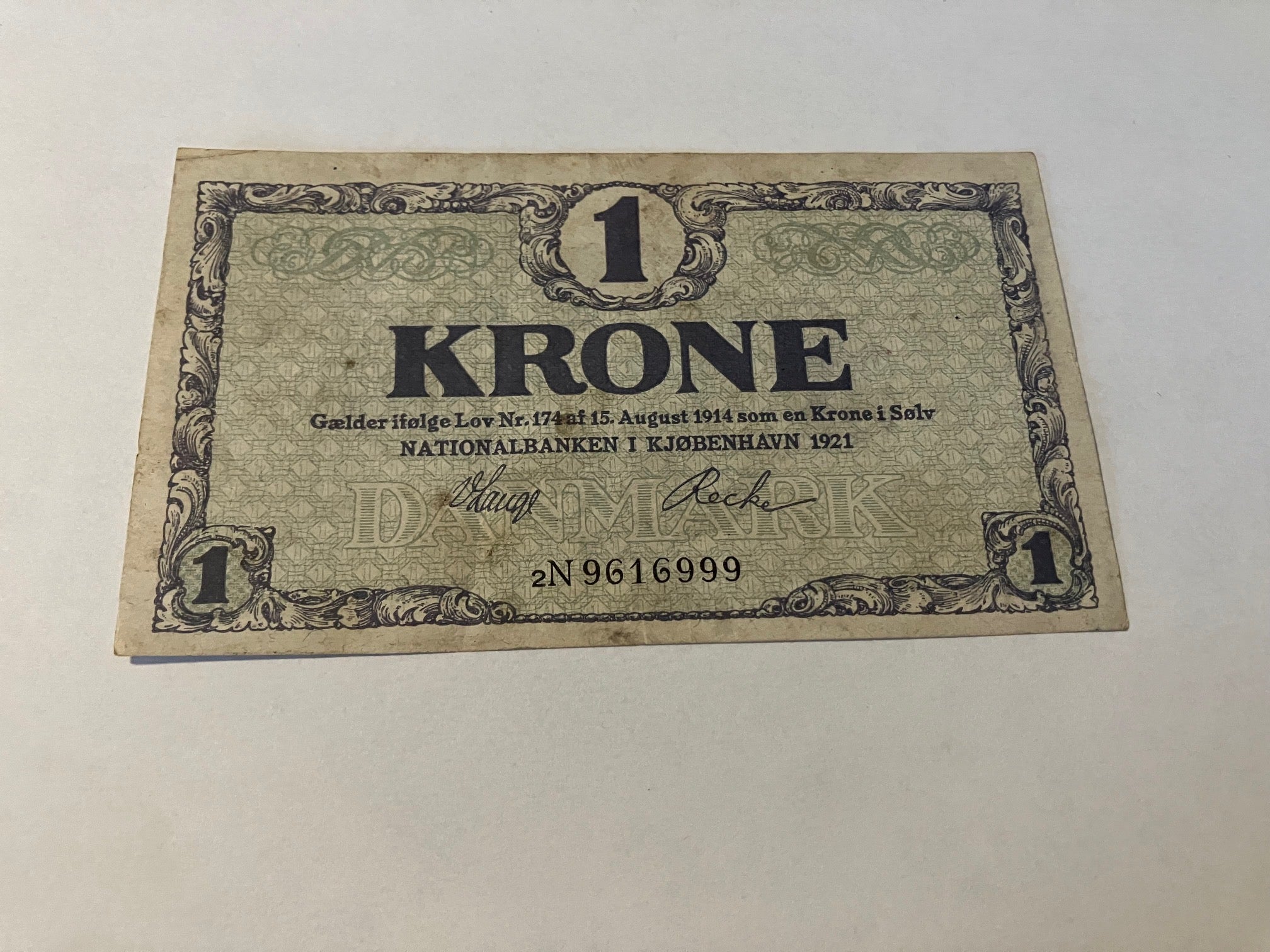 1 Krone 1921