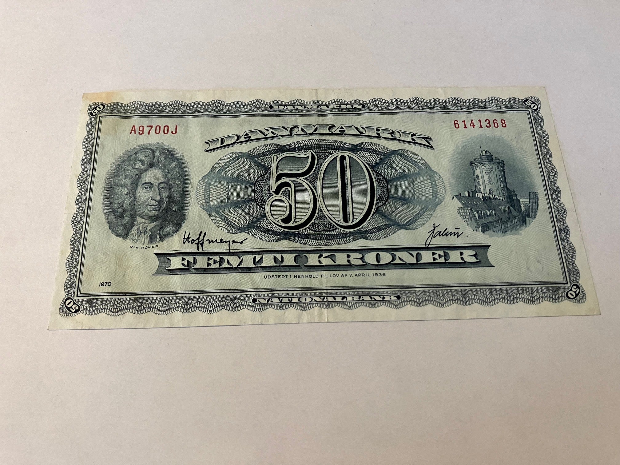 50 Kroner A9 1970 0J