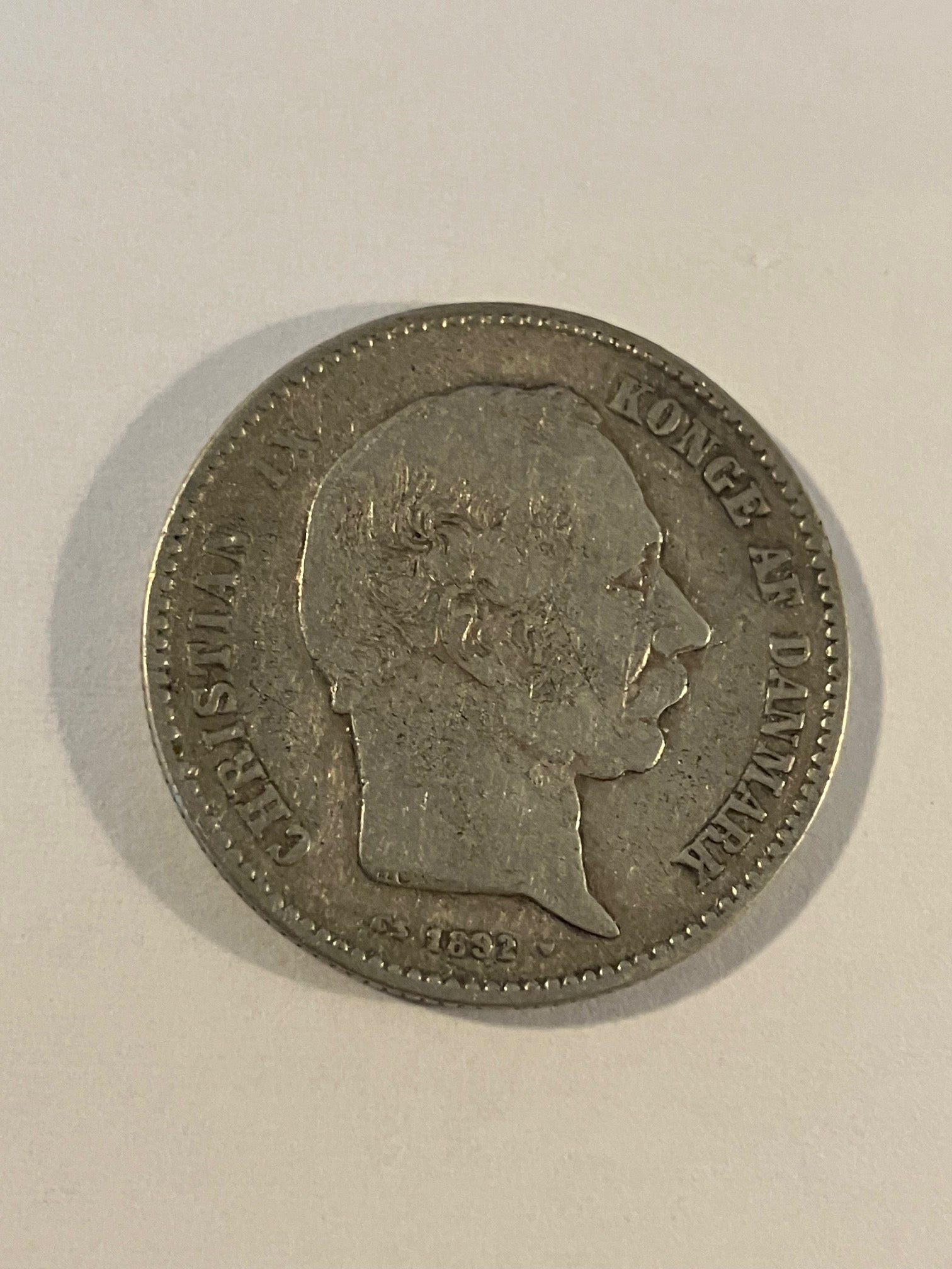 1 Krone 1892 Danmark