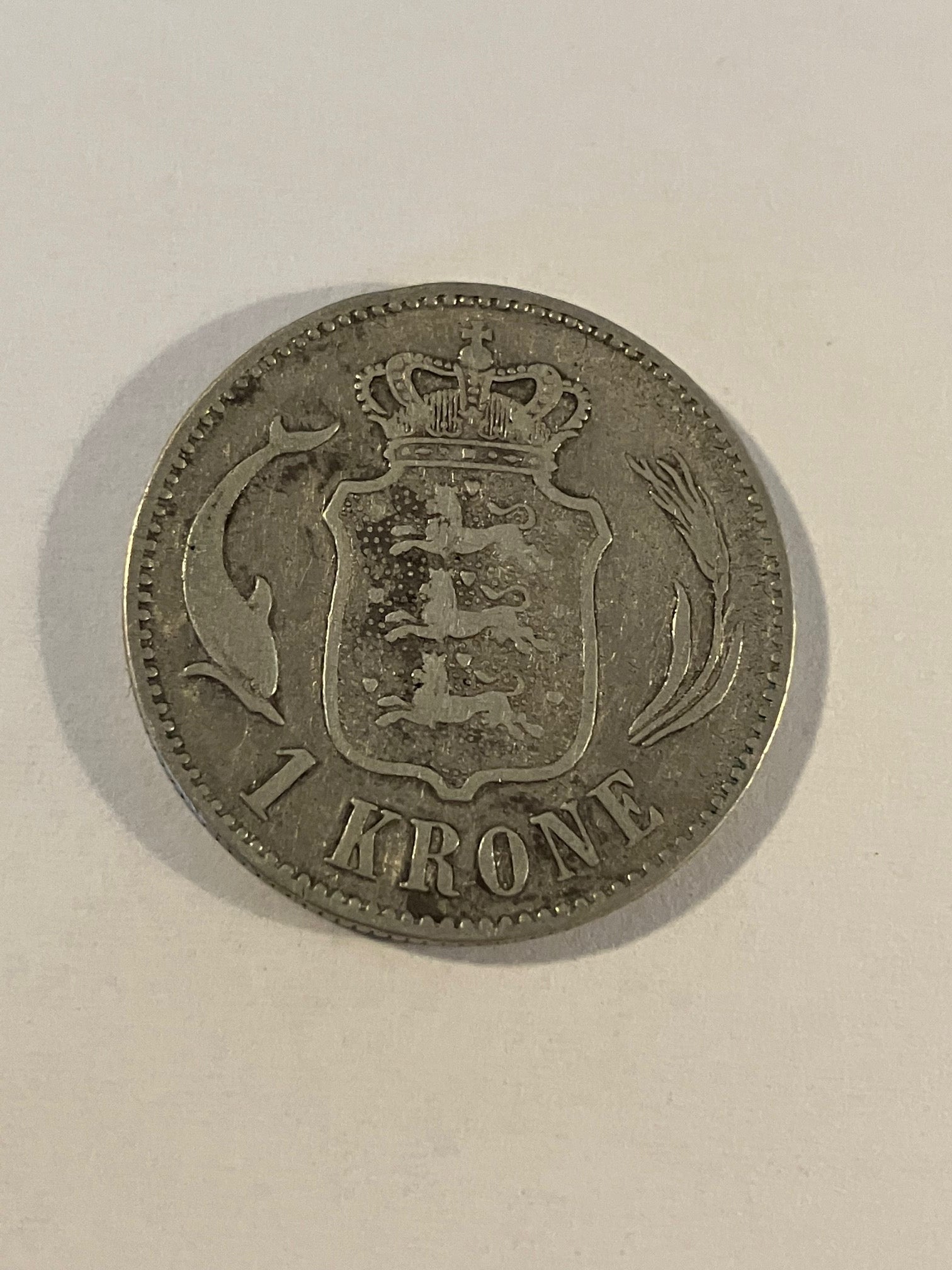 1 Krone 1892 Danmark