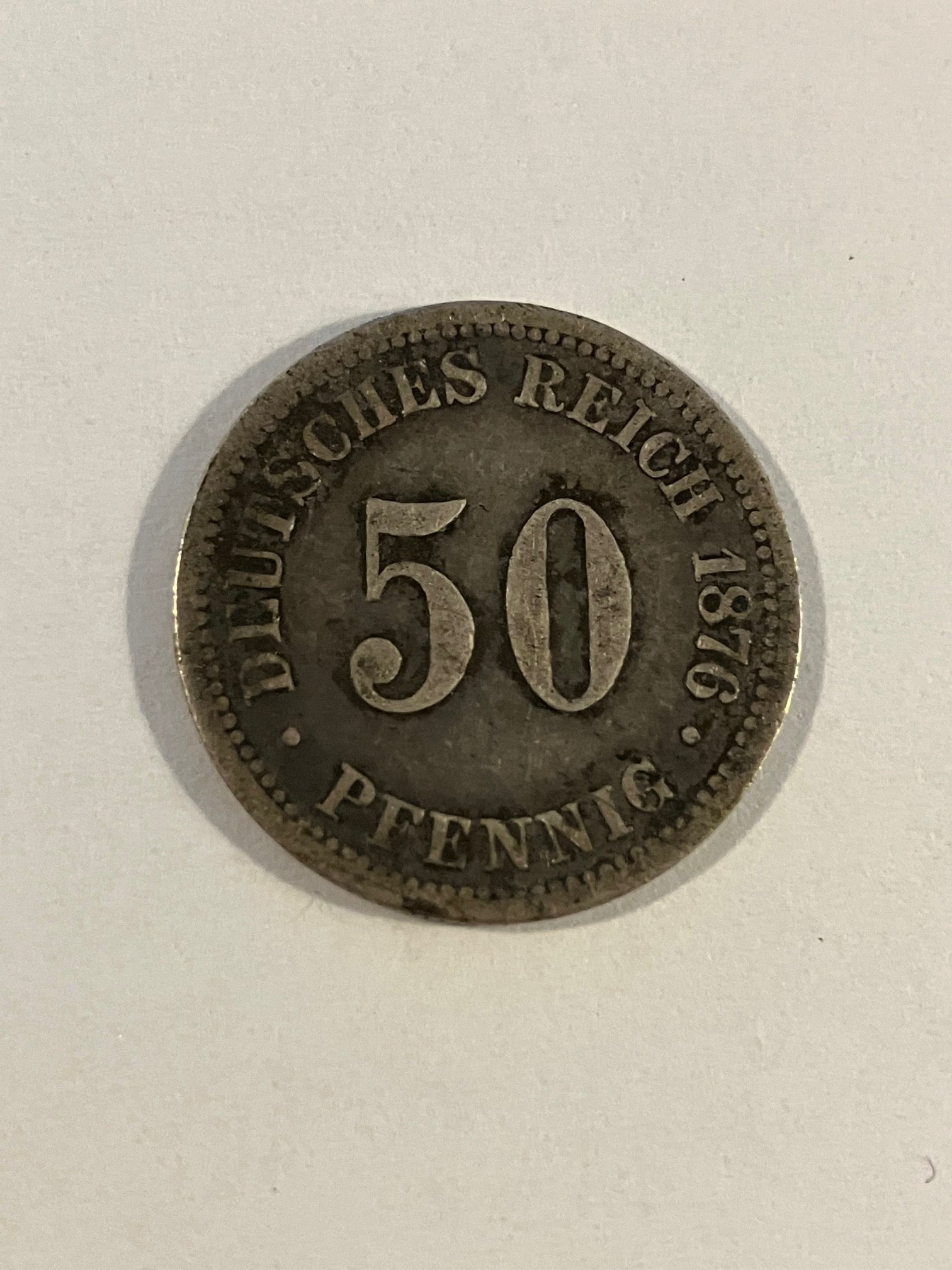 50 Pfennig 1876 Germany