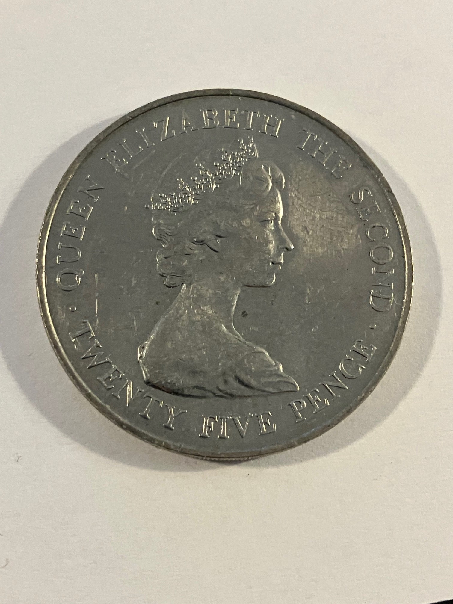 25 Pence Guernesey 1978