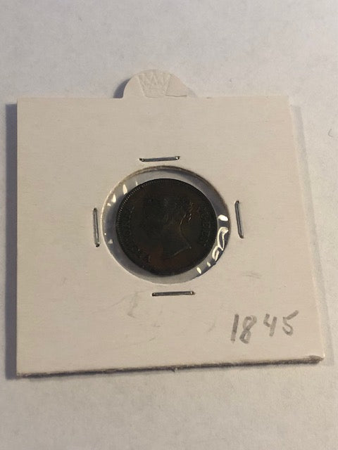 Quarter cent 1845 Straits Settlements